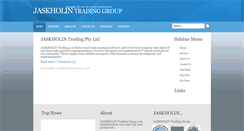 Desktop Screenshot of jaskholin.com